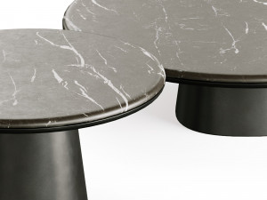 Meridiani Leon Marble Coffee Table 3D Модель