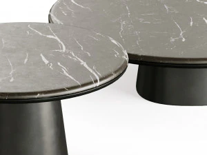 Meridiani Leon Marble Coffee Table 3D Model