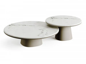 Meridiani Leon Marble Coffee Table 3D Model