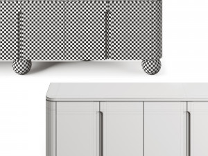 Le Berre Vevaud Olbia Sideboard Modèle 3D