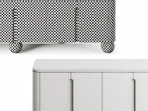 Le Berre Vevaud Olbia Sideboard 3D Model