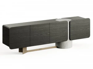 Enne Titano Sideboard By Maurizio Manzoni TV 3D Model