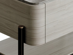Ana Roque AMAN Bedside Table Modelo 3D