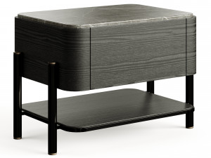 Ana Roque AMAN Bedside Table Modelo 3D