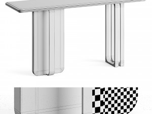 Ana Roque BLOCK Console Table 3D 模型