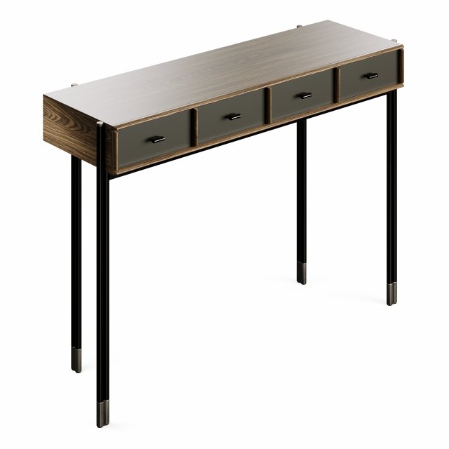 Porada Bayus Console Table 3Dモデル .c4d .max .obj .3ds .fbx .stl .blend 