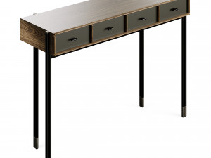 Porada Bayus Console Table 3D Model