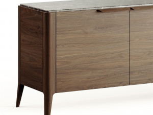 Porada Atlante Chest Of Drawers Modelo 3D