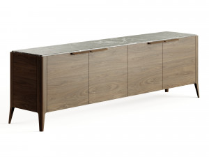 Porada Atlante Chest Of Drawers Modelo 3D