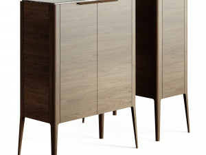 Porada Atlante Chest Of Drawers Modelo 3D