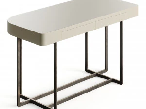 Flexform Carmaduke Wood Lacquer Console 3D Model