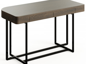 Flexform Carmaduke Wood Lacquer Console 3D 模型