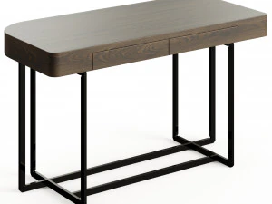 Flexform Carmaduke Wood Lacquer Console 3D Model