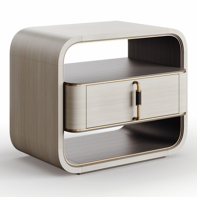 Frato COLMAR Bedside Table Modello 3D .c4d .max .obj .3ds .fbx .stl .blend 