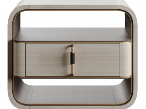 Frato COLMAR Bedside Table Modello 3D