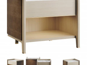 Frato HVAR Bedside Table 3D Model