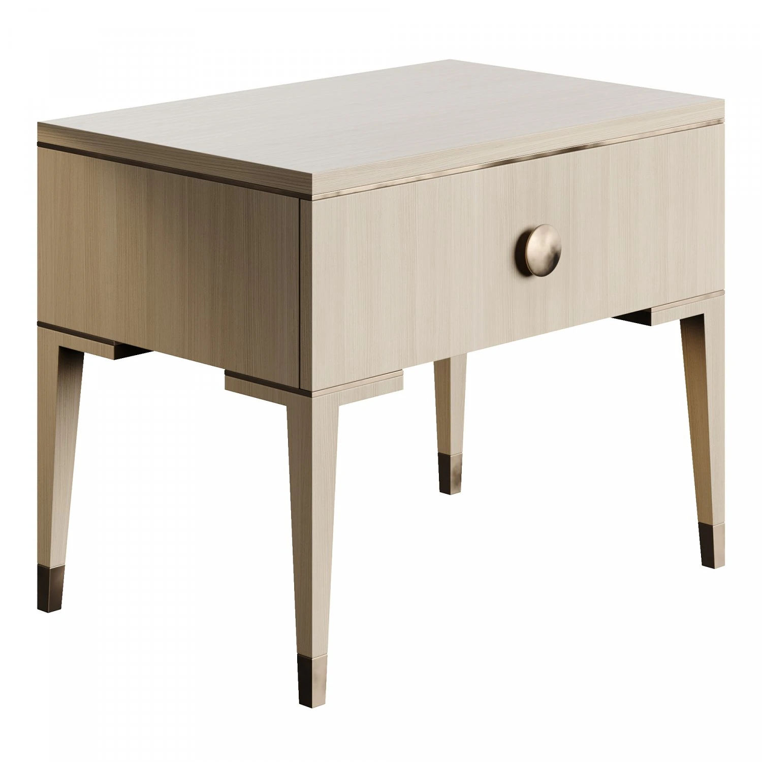 Frato MOONSTONE Bedside Table 3D Model .c4d .max .obj .3ds .fbx .stl .blend 