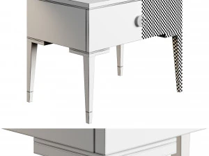 Frato MOONSTONE Bedside Table 3D Model