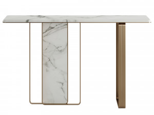 Private Label Gold Console Modelo 3D