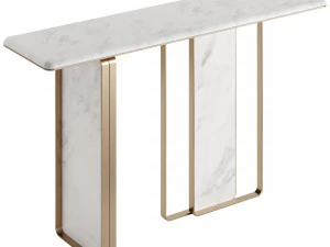 Private Label Gold Console 3D Model