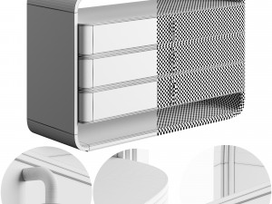 Frato COLMAR Chest of Drawers 3D मॉडल