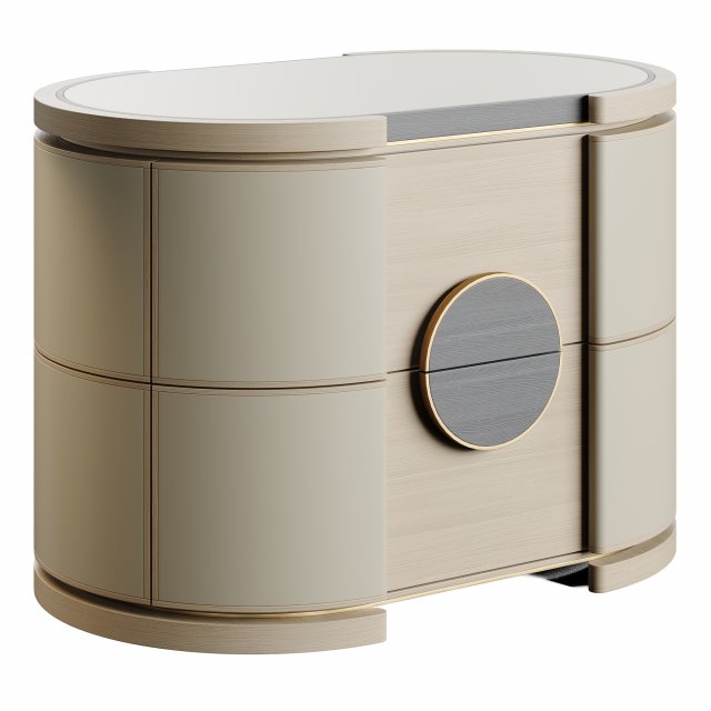 Frato NEW ORLEANS Bedside Table Modelo 3D .c4d .max .obj .3ds .fbx .stl .blend 