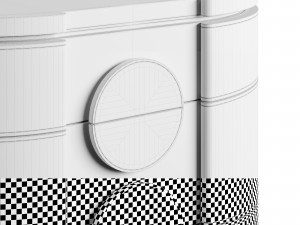 Frato NEW ORLEANS Bedside Table Modelo 3D