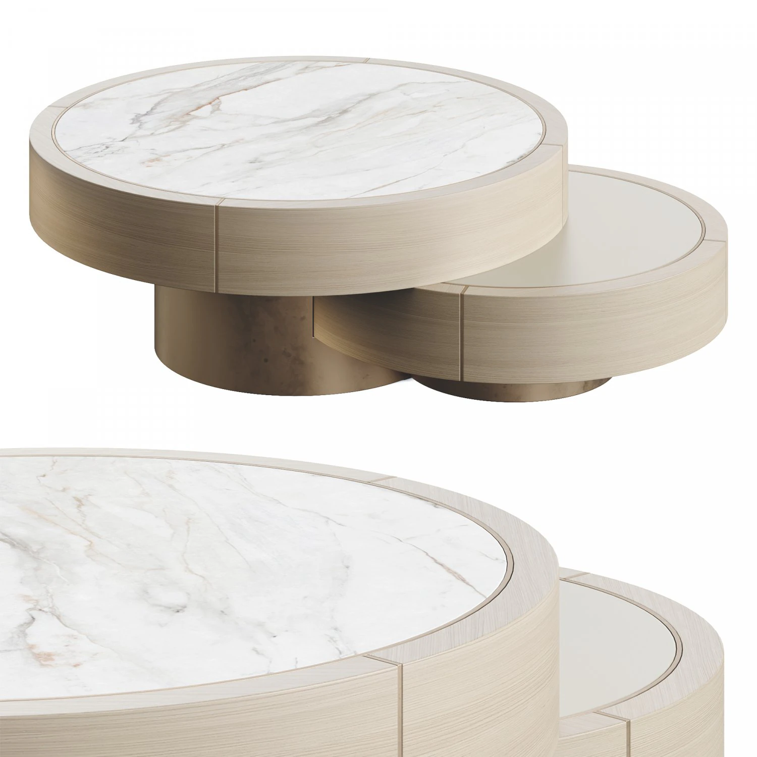 Frato AARHUS Coffee Table 3D Model .c4d .max .obj .3ds .fbx .stl .blend 