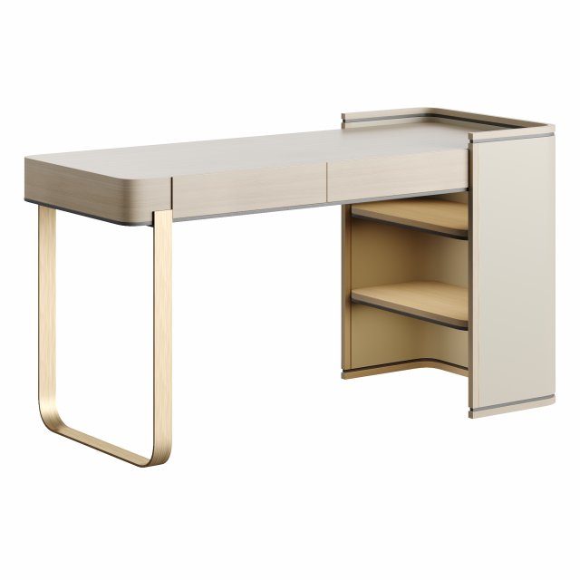 LuxLucia Casa Chloe Dresser Table Living Collection Modelo 3D .c4d .max .obj .3ds .fbx .stl .blend 