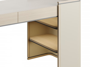 LuxLucia Casa Chloe Dresser Table Living Collection Modelo 3D