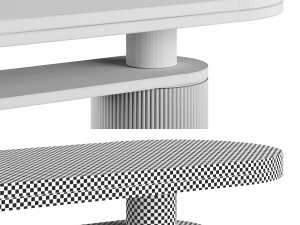 Frato OTSU Console Table 3D Model