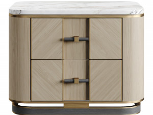 Frato ASHI Bedside Table Model 3D