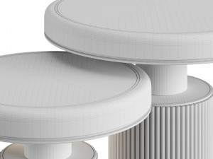 Frato HAMPTONS Side Table 3D Model