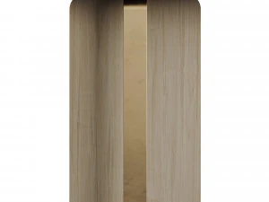 Ana Roque Beige BLOCK Console Table 3D Model