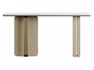 Ana Roque Beige BLOCK Console Table 3D Model