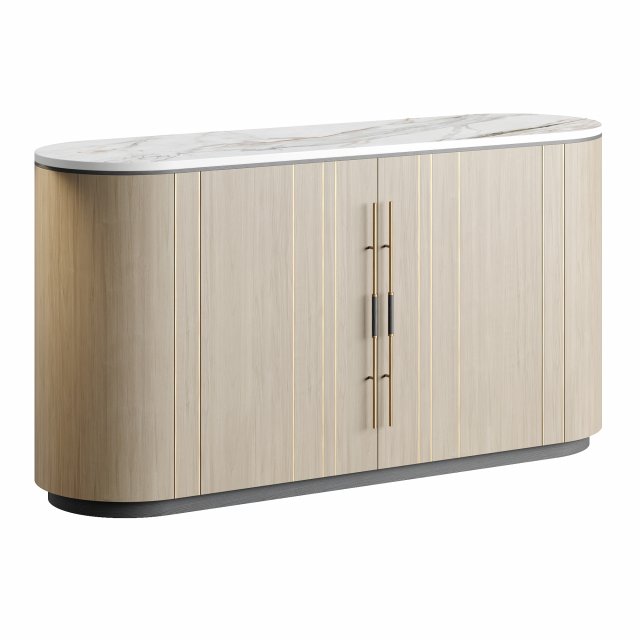 Frato SALAMANCA Sideboard 3D मॉडल .c4d .max .obj .3ds .fbx .stl .blend 