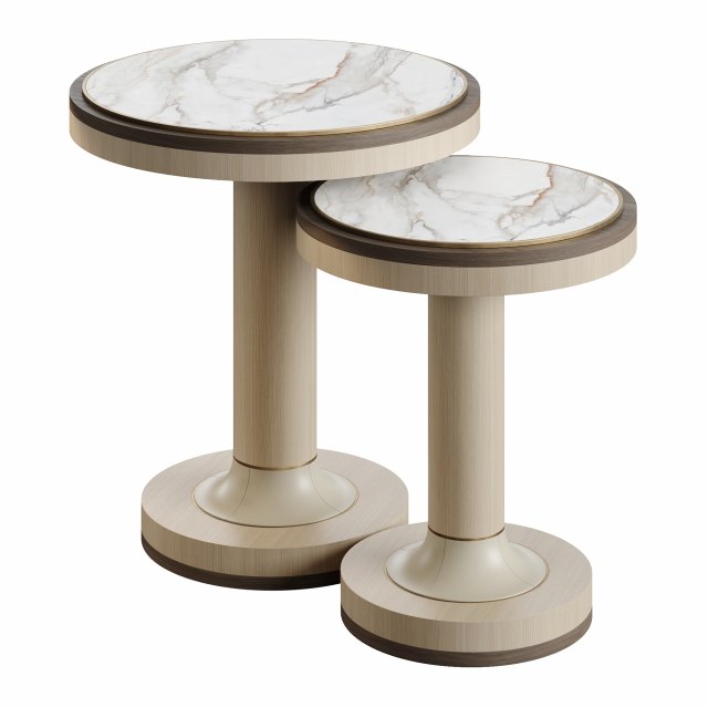 Frato CALGARY Side Table Model 3D .c4d .max .obj .3ds .fbx .stl .blend 