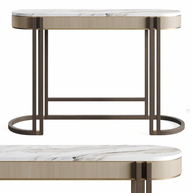 Frato MELBOURNE Console Table Modelo 3D .c4d .max .obj .3ds .fbx .stl .blend 