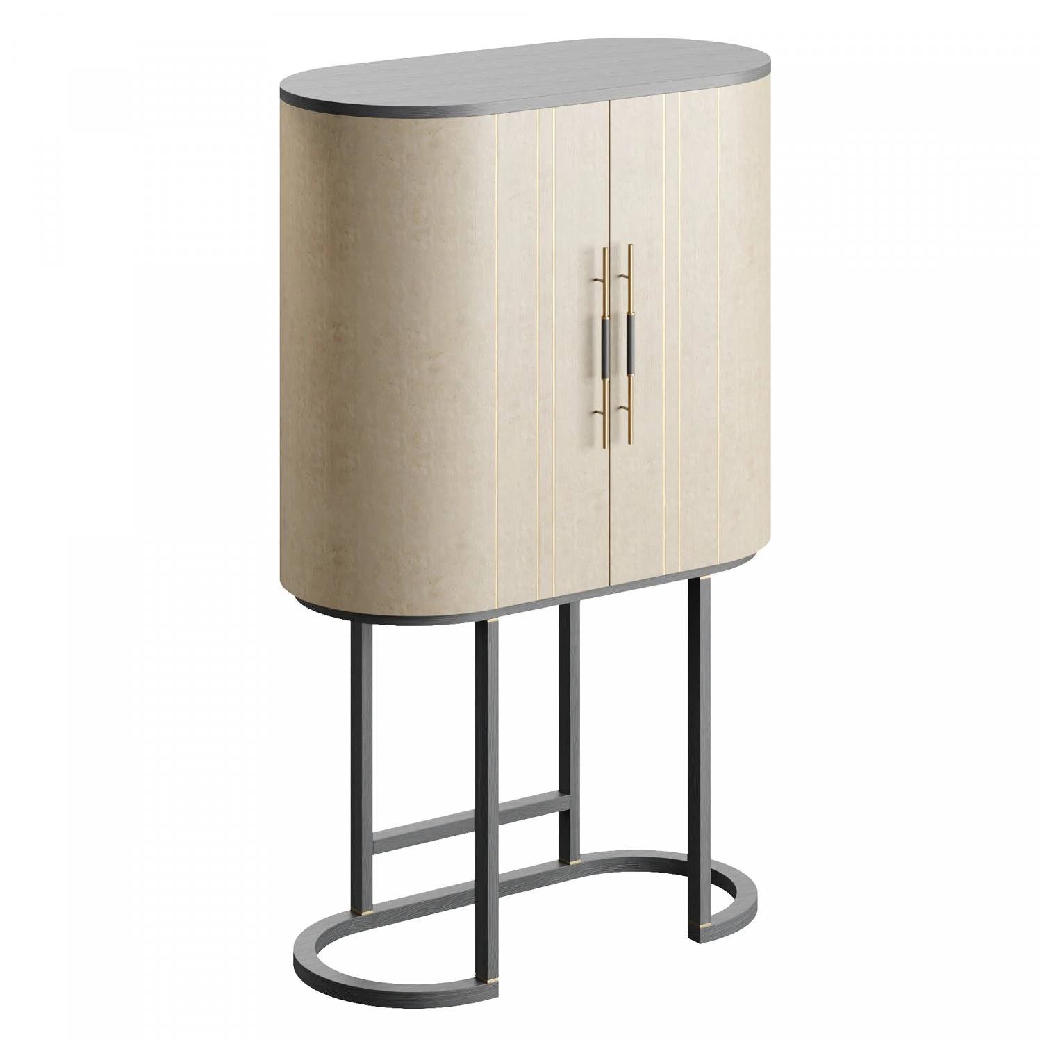 Frato SALAMANCA Cabinet 3D Model .c4d .max .obj .3ds .fbx .stl .blend 