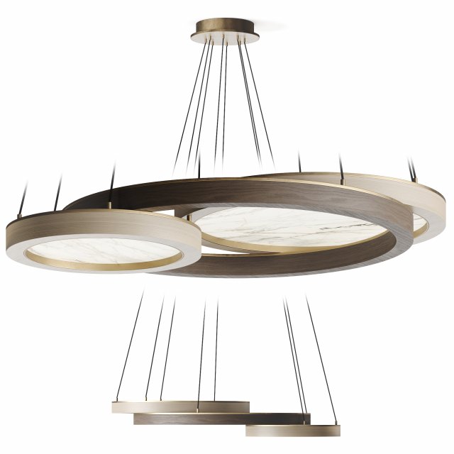 Frato RENNES Ceiling Lamp 3D Model .c4d .max .obj .3ds .fbx .stl .blend 