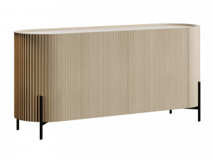 Lou Mindi Wood Sideboard 3D 模型