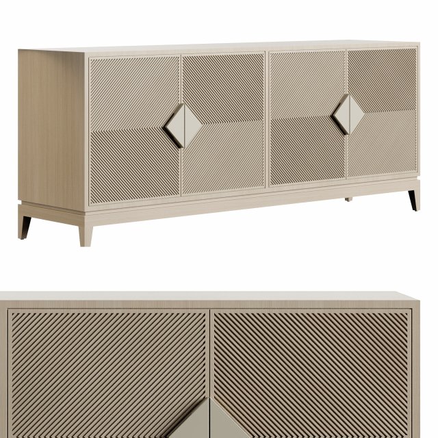 Palacek Sloane Sideboard 3Dモデル .c4d .max .obj .3ds .fbx .stl .blend 