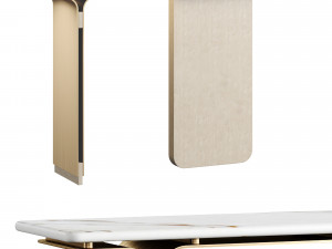 Olivya Stone Denos Console Table 3D Model