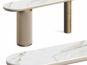 Ana Roque MALALA Console Table 3D Model