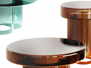 Miniforms SODA Glass Luxury Coffee Table 3D 모델