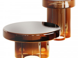 Miniforms SODA Glass Luxury Coffee Table 3D 모델