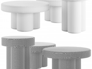 Miniforms SODA Glass Luxury Coffee Table 3D 모델