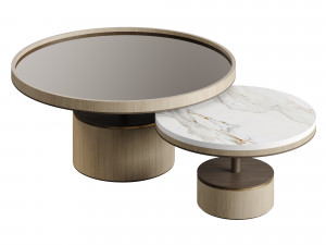 Frato PAROS BERLIN Coffee Table Collection 3D 模型