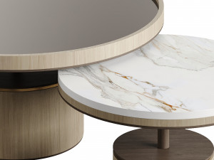Frato PAROS BERLIN Coffee Table Collection 3D 模型