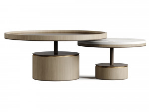 Frato PAROS BERLIN Coffee Table Collection 3D 模型